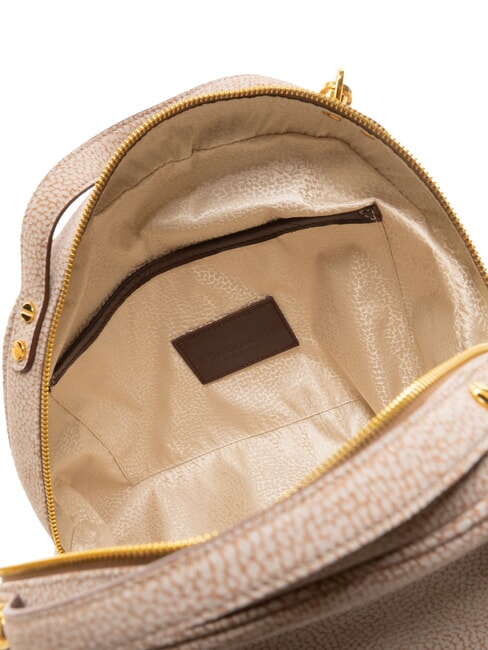 CAMOSCIO SEXY MEDIUM Bolso mediano de ante champiñón - Bolsos Mujer