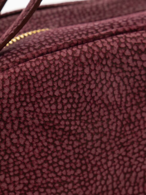 CAMOSCIO SEXY MEDIUM Bolso mediano de ante merlot - Bolsos Mujer