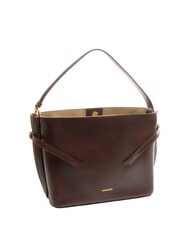 BORBONESE BRIDLE MEDIUM HOBO Bolso de hombro de piel - Bolsos Mujer