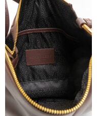 BORBONESE BRIDLE MEDIUM HOBO Bolso hobo mediano de piel napa castaño/champiñón - Bolsos Mujer - 5