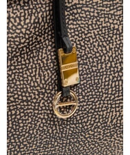 BORBONESE TWINNIE SMALL Bolso de hombro pequeño OP / NATURAL / NEGRO - Bolsos Mujer - 3