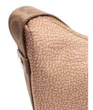 BORBONESE HOBO LUNA MINI ECO LINE Bolsa de hombro color de malva - Bolsos Mujer - 3