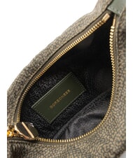 BORBONESE HOBO LUNA MINI ECO LINE Bolsa de hombro laurel - Bolsos Mujer - 5