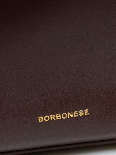 BRIDLE MEDIUM SHOPPER Bolso mediano de piel napa castaño/champiñón - Bolsos Mujer