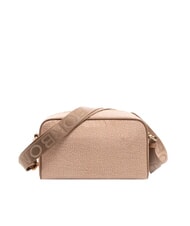 BORBONESE BORBONESO Mini bolso bandolera de tela color de malva - Bolsos Mujer - 4