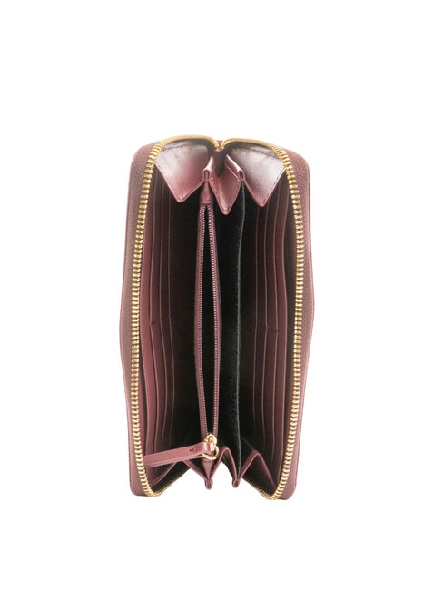 CLASSICA Cartera con cremallera alrededor merlot - Carteras Mujer