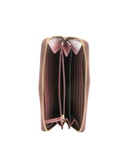 BORBONESE CLASSICA Cartera con cremallera alrededor merlot - Carteras Mujer - 2