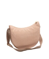 BORBONESE BORBONESO Bolso de hombro LUNA en tejido jet op color de malva - Bolsos Mujer - 2