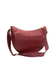 BORBONESE BORBONESO Bolso de hombro LUNA en tejido jet op merlot - Bolsos Mujer - 2