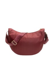 BORBONESE BORBONESO Bolso de hombro LUNA en tejido jet op merlot - Bolsos Mujer - 4