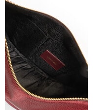 BORBONESE BORBONESO Bolso de hombro LUNA en tejido jet op merlot - Bolsos Mujer - 5