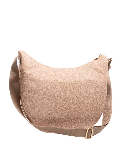 BORBONESO Bolso LUNA Hobo, mediano color de malva - Bolsos Mujer