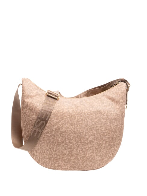 BORBONESO Bolso LUNA Hobo, mediano color de malva - Bolsos Mujer