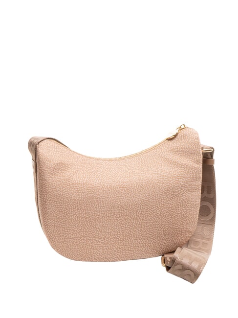 BORBONESO Bolso LUNA Hobo, Pequeño color de malva - Bolsos Mujer