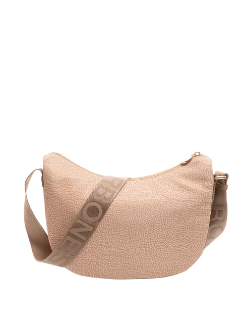 BORBONESO Bolso LUNA Hobo, Pequeño color de malva - Bolsos Mujer