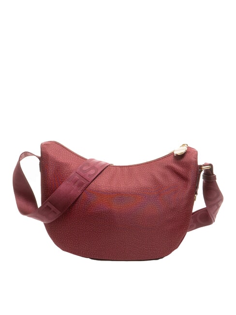 BORBONESO Bolso LUNA Hobo, Pequeño merlot - Bolsos Mujer