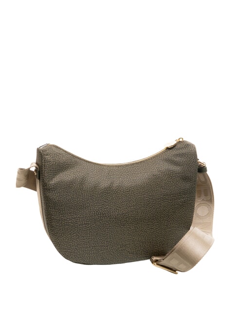 BORBONESO Bolso LUNA Hobo, Pequeño laurel - Bolsos Mujer