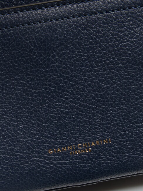 NINA Bolsa de cuero para c&aacute;mara AZUL - Bolsos Mujer