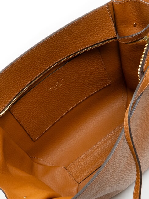 BLOOM Bolso bandolera de piel CUERO - Bolsos Mujer