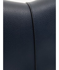 GIANNI CHIARINI HELENA ROUND Bolso bandolera pequeño de piel AZUL - Bolsos Mujer - 3