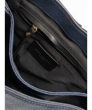 GIANNI CHIARINI HELENA ROUND Bolso bandolera pequeño de piel AZUL - Bolsos Mujer - 6