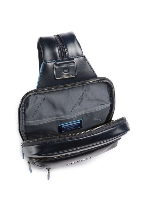 BLUE SQUARE Portabilidad de mochila con un solo hombro azul - Mochilas para portátil