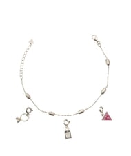 GUESS YOURSELF  Pulsera de dijes SILVER - Pulseras - 2