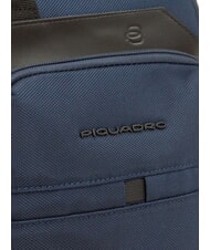 PIQUADRO X19 Bolso de tela con bandolera azul - Bolsas de viaje - 3