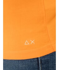 SUN68 BOXY Camiseta con cuello en V - camiseta