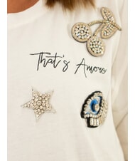 SUN68 BOXY Camiseta de algod&oacute;n porcelana - camiseta - 2