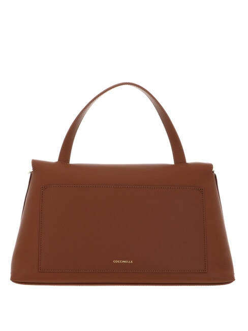 NIKLA Bolso de mano, con bandolera coñac/negro - Bolsos Mujer