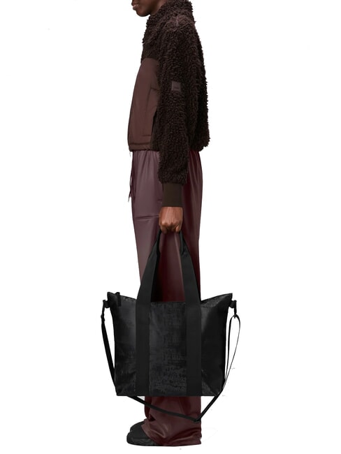 TOTE BAG MINI Bolsa impermeable carb&oacute;n - Bolsos Mujer