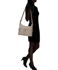 SAMSONITE MOVE 5.0 M Bolso de hombro gris topo c&aacute;lido - Bolsos Mujer - 5