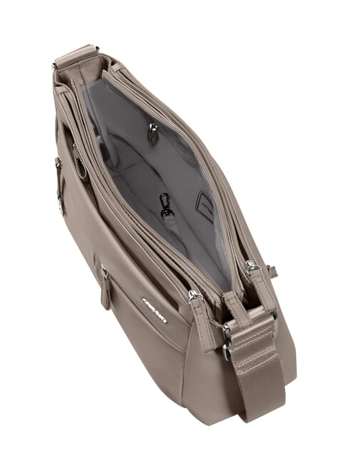 MOVE 5.0 Bolso de hombro gris topo c&aacute;lido - Bolsos Mujer