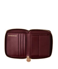 BORBONESE CLASSICA  Cartera mediana con cremallera merlot - Bolsas de viaje - 2