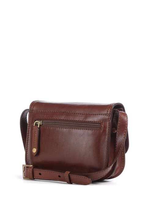 STORY DONNA Mini bolso de hombro, en piel BROWN - Bolsos Mujer