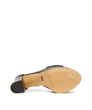 GUESS SETTLE Sandalias altas de cuero NEGRO - Zapatos Mujer - 5