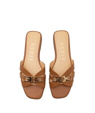 GUESS REALLA sandalias de cuero bronceado - Zapatos Mujer - 4