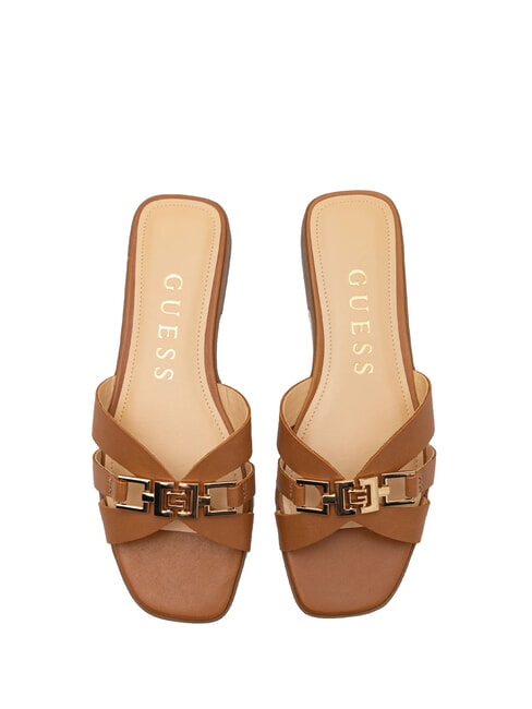 REALLA sandalias de cuero bronceado - Zapatos Mujer