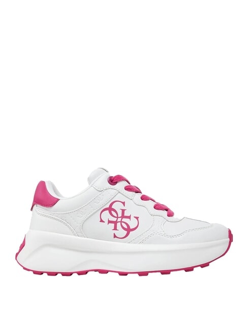 LUCKEI zapatillas con logo 4G Blanco / Fucsia - Zapatos Mujer