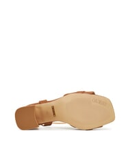 GUESS GRATO Sandalias altas de piel bronceado - Zapatos Mujer - 5