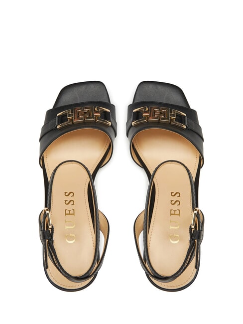 GRATO Sandalias altas de piel NEGRO - Zapatos Mujer