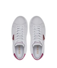 GUESS DENESA Zapatillas blanco/magenta - Zapatos Mujer - 4