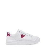 GUESS DENESA Zapatillas blanco/magenta - Zapatos Mujer - 2