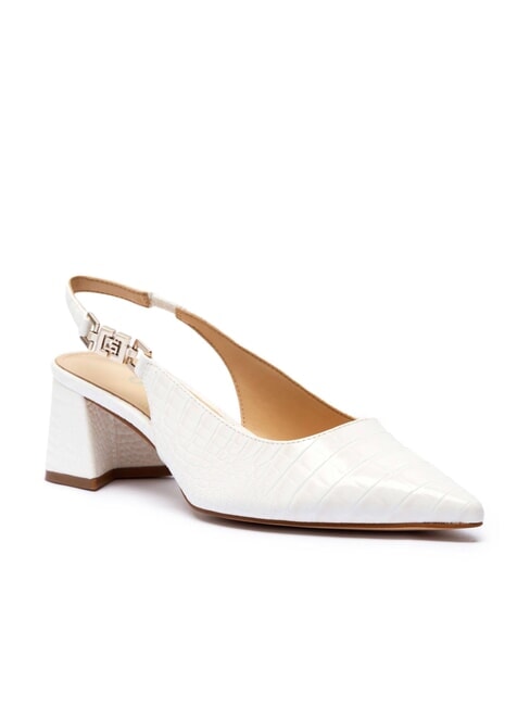 ZABELA Zapatos de tacón de 6 cm blanco - Zapatos Mujer