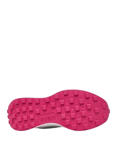 LUCKEI zapatillas con logo 4G Blanco / Fucsia - Zapatos Mujer