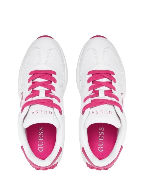 LUCKEI zapatillas con logo 4G Blanco / Fucsia - Zapatos Mujer