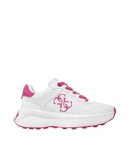 GUESS LUCKEI zapatillas con logo 4G Blanco / Fucsia - Zapatos Mujer - 2