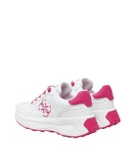 GUESS LUCKEI zapatillas con logo 4G Blanco / Fucsia - Zapatos Mujer - 3