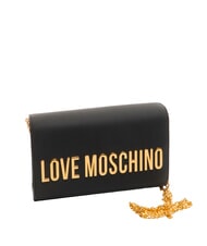 LOVE MOSCHINO SMART DAILY Bolso de mano con cadena negro - Bolsos Mujer - 2